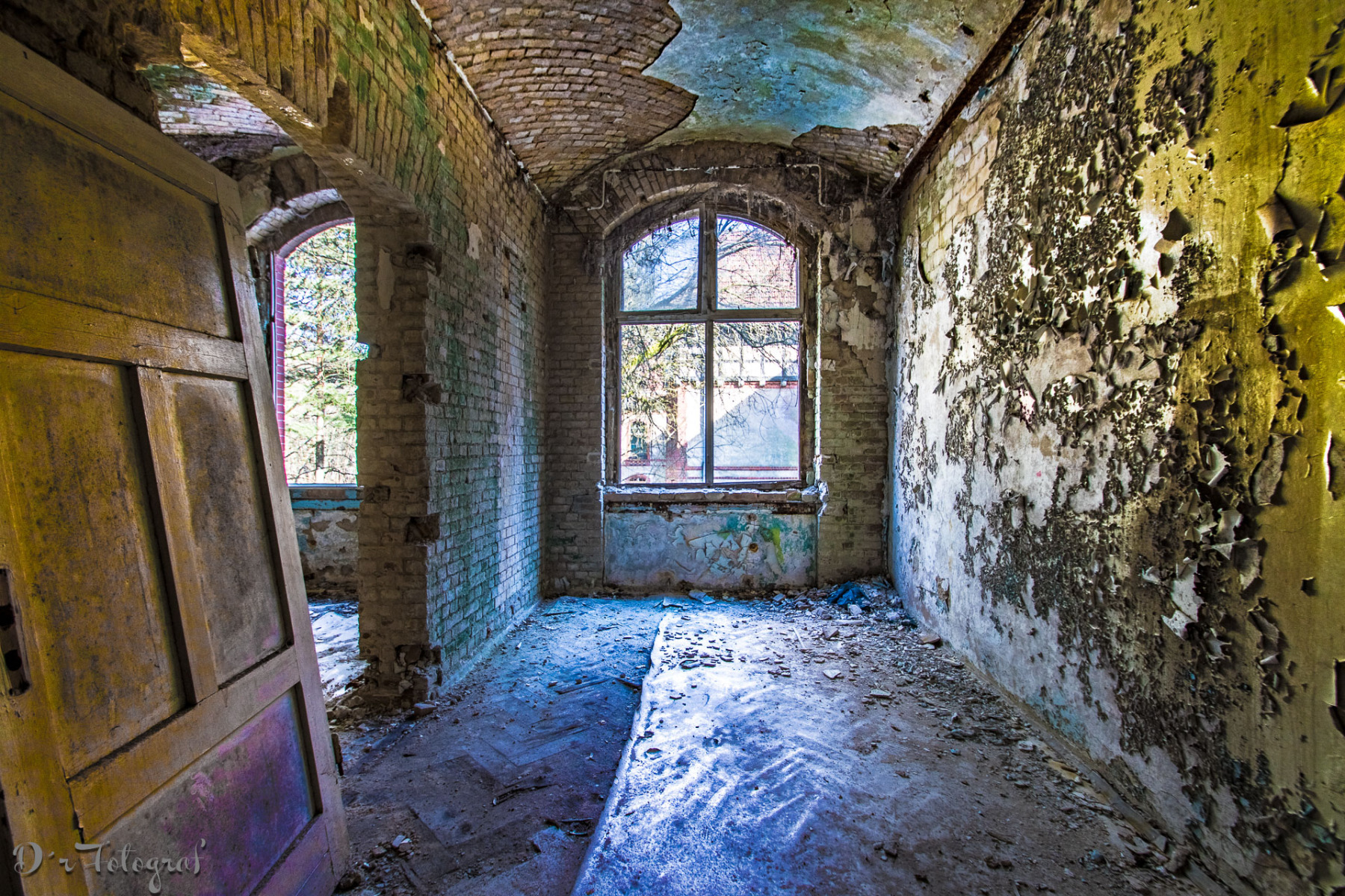 Colorful Lost Place